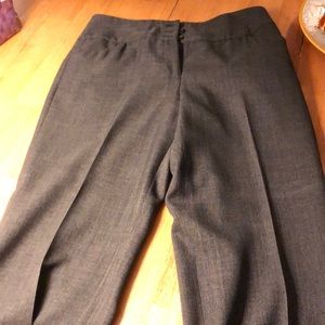 Brown/black trouser